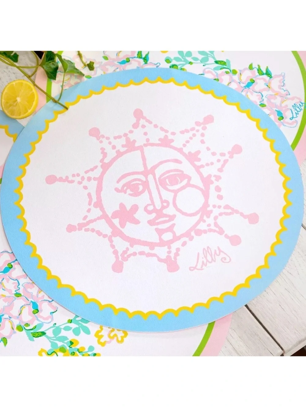 Lilly Pulitzer NWT reversible new placemats